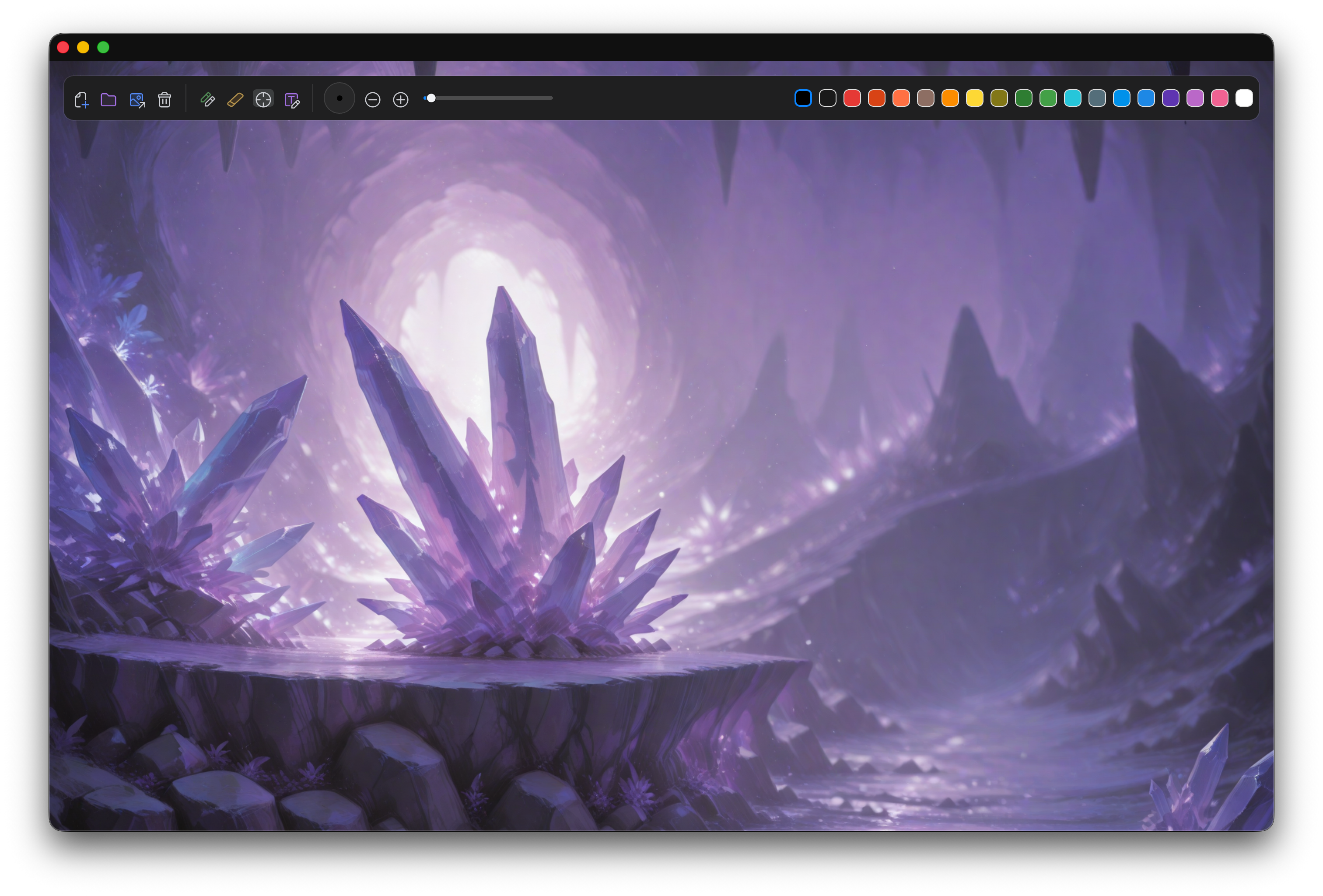 Vincent toolbar layout