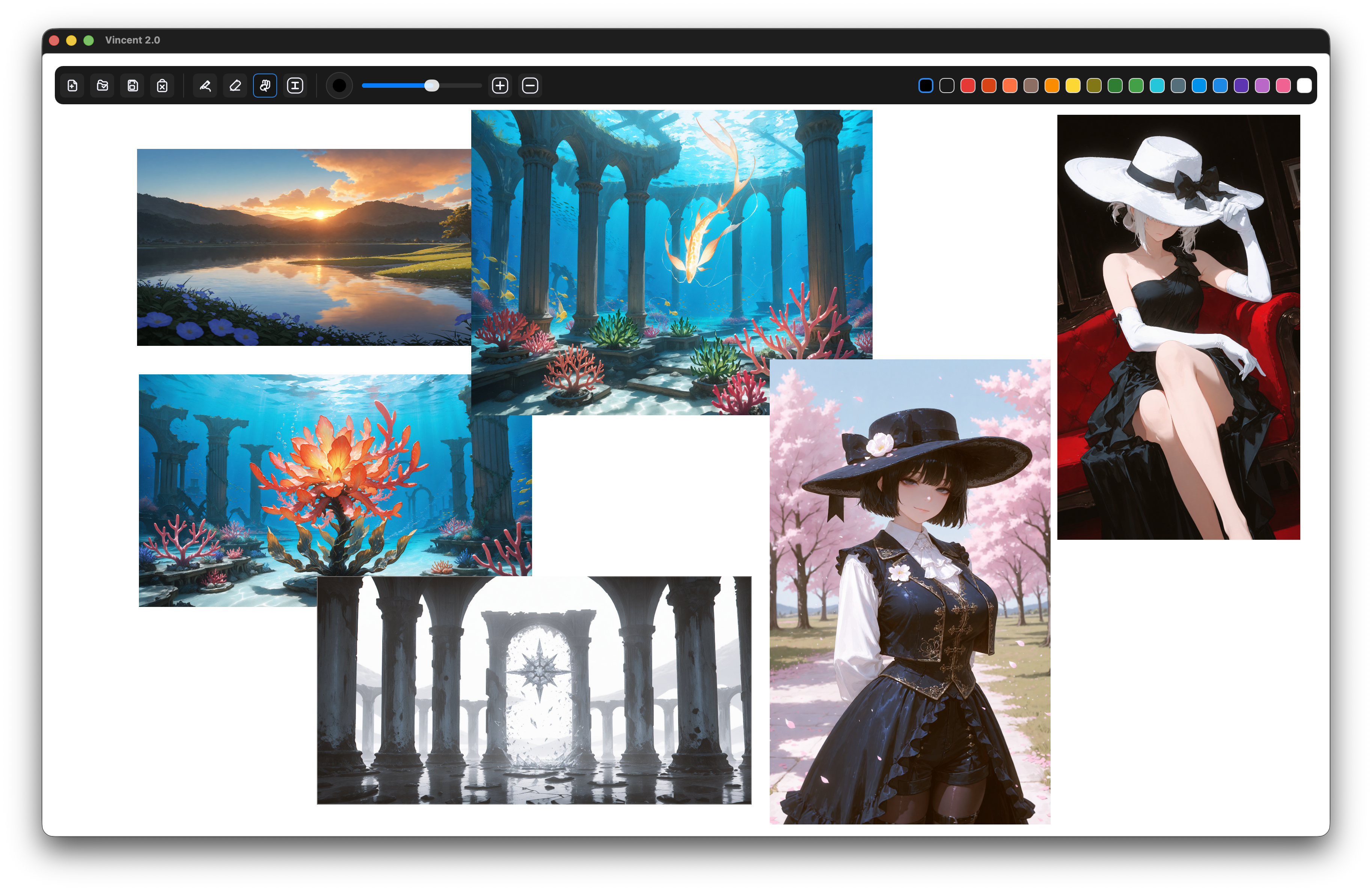 Image edit with Vincent