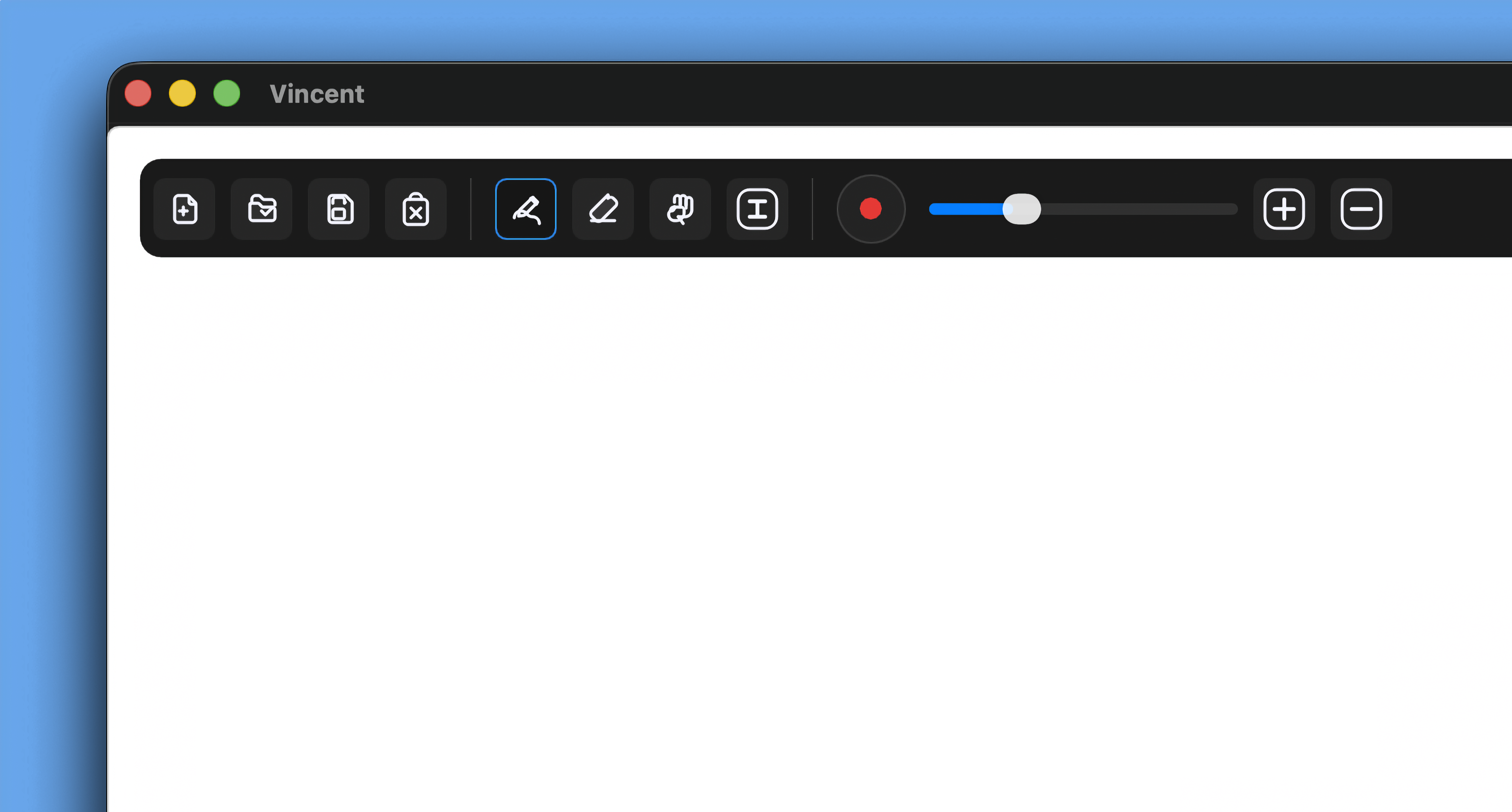 Vincent's simple toolbar